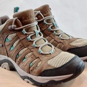 Cabela's Womens Gore-Tex | Brown | Suede  Mid Hiking Boot Size 9.5